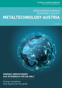 Titelbild - Erneuerbare Energie - Metaltechnology Austria 2019